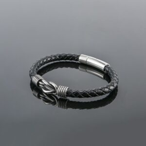 Fashion Personality Leather Men’s Bracelet Jewelry