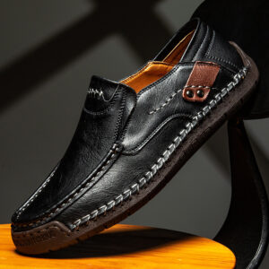 Leather Soft Sole Leather Shoes Business Men’s Shoes Peas Shoes