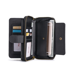 Card phone leather case