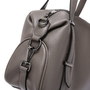 Leather shoulder messenger bag