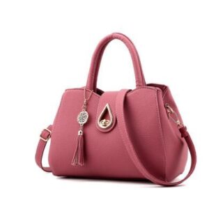 Women Handbag Bag Ladies Tassel High Quality PU Leather Totes Bags Brief Women Shoulder Bag Ladies Bags