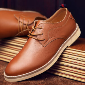 Men’s leather shoes casual shoes