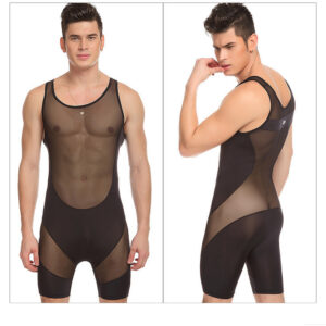 Men’s mesh bodysuit