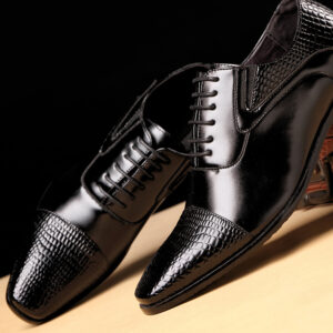 Business leather shoes