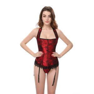 Halter high-end court corset