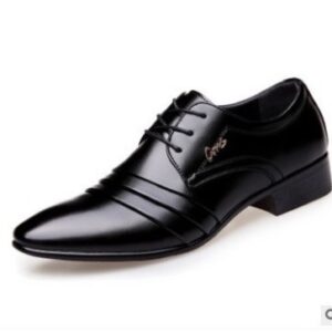 Leather Shoes Men Summer Breathable Men’s Shoes