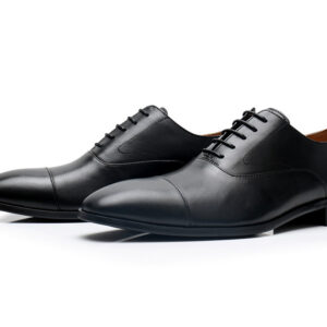 British Leather Shoes For Men With Formal Lace-Up And Low Tops