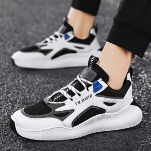 Mesh Breathable Casual Leather Sneakers