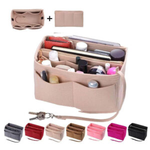 Multifunctional Felt Storage Bag Felt Bag Middle Bag Large Capacity Ladies Toiletry Bag