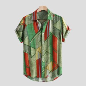 Hawaii Shirts Men Hip Hop Printing Shirts