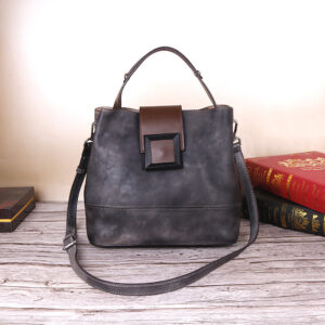 Function Pack Chinese Style Manual Retro Women Bag Leather Women