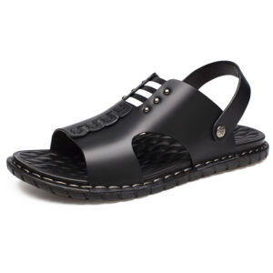 Men’s Top Layer Leather Slippers