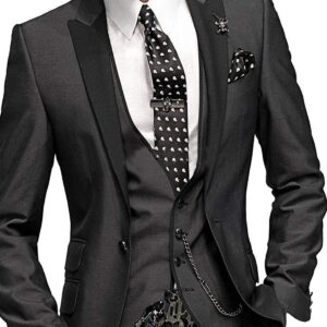 Men’s Three-piece Suit Bridegroom Best Man Wedding Suit Men