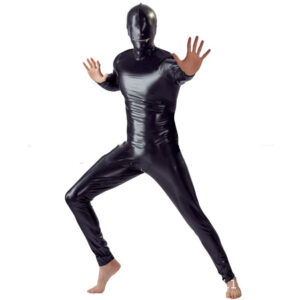 Men’s Patent Leather Bodysuit Ds Costume