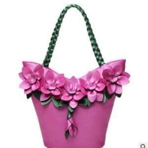 BIRDS women tote designer bag leather handbag flower composite bags women’s pouch vintage bolsas brands purse