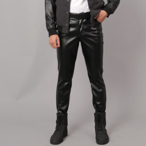 Ayden Leather Slim Pants