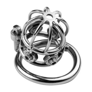 Stainless Steel Chastity Lock For Men Bondage