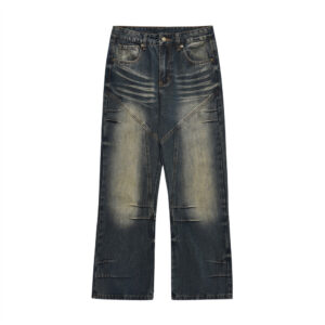 Fashion Washed Straight Jeans For Men