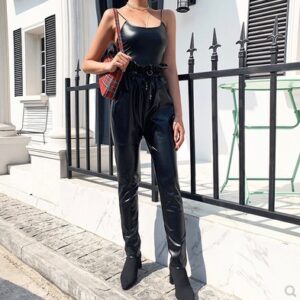 Trousers skinny leather pants