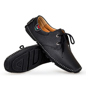 Casual Leather Shoes Men’s Sneakers British leather Shoes