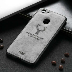 Hard shell leather phone case