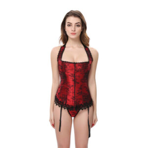 Halter high-end court corset