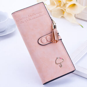 Lady’s umbrella purse women long zipper wallets Korean plate handbag Taobao fast selling sanding Wallet