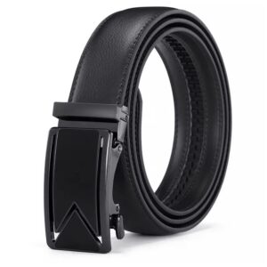 Men’s Ratchet Belt Leather Mens Belt With Slide Buckle Ratchet Belts For Men USA