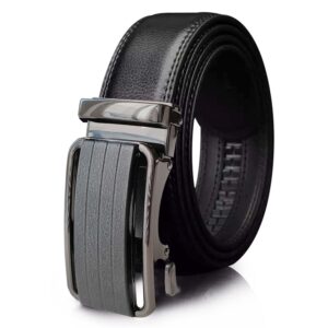 Men’s Ratchet Belt Leather Mens Belt With Slide Buckle Ratchet Belts For Men USA