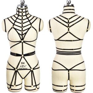 Adult Witch Game Clothing Bondage Binding Underwear Set