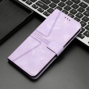 Flip Card Leather Case Geometric Phone Case