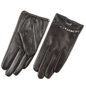 Ladies spring and autumn leather gloves