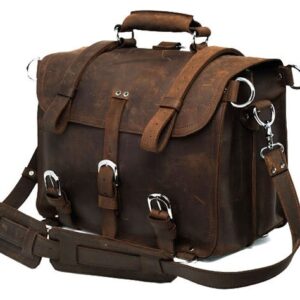 Crazy Horse Leather Travel Bag