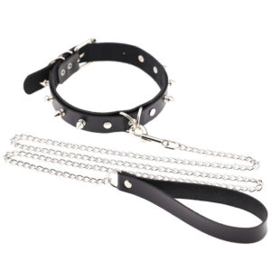 Personalized Exaggerated Articles Rivet Collar