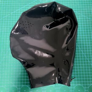 Latex Full Wrap Zipper Head Cover