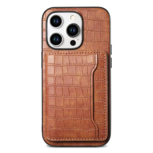 Card Pattern Leather Case Phone Case