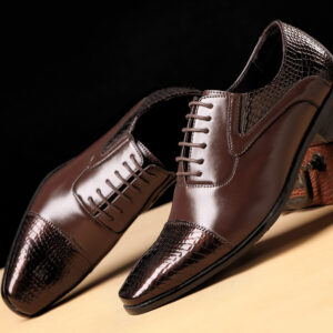 Business leather shoes