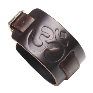 Leather bracelet six-word mantra explosion models leather bracelet jewelry