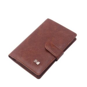 PU Leather Passport Cover Men Wallet