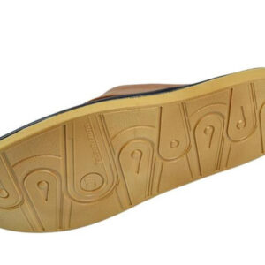 Home furnishing indoor leather Baotou slippers