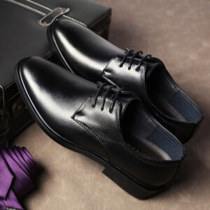 Men’s Leather Shoes Wedding Shoes