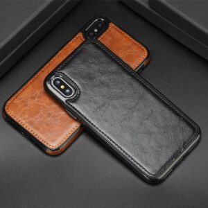 Compatible with Apple , Leather case