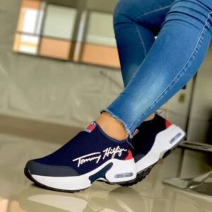 Air Cushion Lazy Dad Shoes Slip-on Sneakers For Women