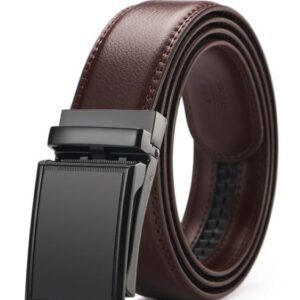 Adjustable Holeless Leather Belts