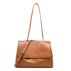 About pu leather commuter bag women casual soft leather stray bag