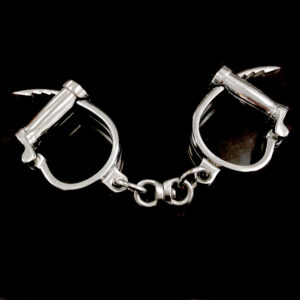 Stainless Steel Unisex Horseshoe Handcuffs