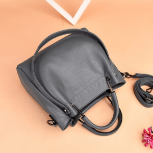 Bags Handbags Korean Fashion Women’s Bags Soft Leather Retro Bucket Bag Handbag