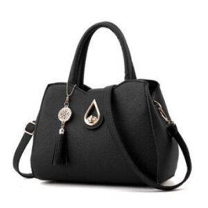 Women Handbag Bag Ladies Tassel High Quality PU Leather Totes Bags Brief Women Shoulder Bag Ladies Bags