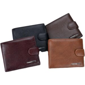 Men’s Leather Wallet Multifunctional Short Men