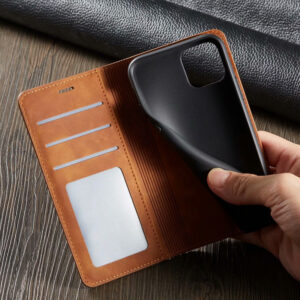 Versatile Flap Leather Case Wallet Phone Case